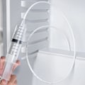 Miniatyrbilde 5 av 5: Kjøleskapsrengjøringssett - 5 Deler Hvit White White