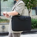 Miniatyrbild 3 av 5: Laptopväska Axelväska svart black 17 inch-17 inch