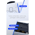 Miniatyrbillede 3 af 4: Hvid/Sort PS4 Bluetooth Trådløs Controller Android
