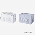 Miniatyrbillede 3 af 6: Dobbeltlags Wifi router opbevaringsboks skrivebord stik ledning organizer boks set top boks genstand skjult finish boks
