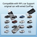 Miniatyrbilde 3 av 7: Mini Apple CarPlay Trådløs Adapter Bil Play Dongle Bluetooth WiFi Rask Tilkobling Plug and Play