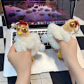 Pikkukuva 11 / 11: Kapibara Kupla Nukke Purista Hauska Nukke Pehmolelu Kapibara Riipus Vinkuva Opiskelijalahja 2 wagging tail capybara keychains