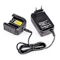 Miniatyrbillede 1 af 4: 10.8V 14.4V 20V Erstatningsoplader til Black&Decker Li-ion Batteri Elektrisk Boremaskine Skruetrækker Elværktøjsbatteri EU Stik Lbx20-AD8-{hh}