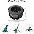 Miniatyrbillede 5 af 5: F016800570 Udskiftningsspole 16mm 6m til Bosch Universal GrassCut 18 18-26 18-260 Græstrimmer (4 spoler){HH} spools