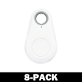 Miniatyrbild 1 av 4: GPS Mini Tracker för Hund / Katt / Nycklar Vit 8-Pack 8-Pack