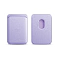 Pikkukuva 1 / 11: Soveltuva/13 Applen magneettinen korttikotelo matkapuhelimen korttikotelo henkilökortin takatarra nahkaa Light Purple color matching paper box