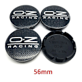 Miniatyrbilde 4 av 5: 4 stk 56mm 60mm 65mm 68mm Bil Hjulsentrum Navkapsler For Felgdekning Auto OZ Racing Logo Badge Emblem Eksteriør Styling Tilbehør 56mm Silver Red