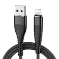 Miniatyrbild 1 av 6: Snabb USB-kabel för iPhone 13 14 12 11 Pro XS Max 5 6 7 8 Plus SE iPad Origin 3M Sladd Mobiltelefon Sladd Data Laddarkabel svart{hh] black 1m