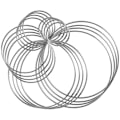 Miniatyrbillede 1 af 5: 20 stk. metal drømmefangerringe stål håndværk sølvringe til håndværk, macrame og andre DIY (FWW) Silver