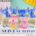 Pikkukuva 1 / 11: Pink Ruby Pieni Majava Blind Box Söpö Lelu Nukke Auto Kakku Koristeet Gachapon Nukkekone Dessert Stitch-Bag (Set Price)