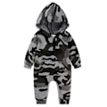 Pikkukuva 2 / 5: Vauvan poikien tyttöjen söpö haalari hupullinen tasku jumpsuit vaatteet asu naamiointi Camouflage 90cm