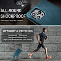 Miniatyrbillede 4 af 5: Iphone 14/14 Pro/14 Max/14 Promax Læder Flip Cover Brun iPhone14