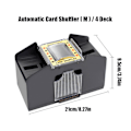 Miniatyrbillede 4 af 5: Automatisk kortblander Elektrisk kortblander 2024AA[HK] C