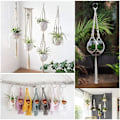 Miniatyrbild 5 av 5: Metallringar 2 Tum för Växthängare Stål Silverringar Metall Aros De Metal Para Macrame 10-pack 60mm Små Metall O-ringar