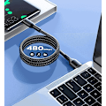 Pikkukuva 6 / 9: MagnoLoop – Älykäs magneettinen latauskaapeli musta{hh] Black USB _x0013_ USB-C