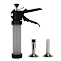Miniatyrbillede 1 af 3: Pølsemager Jerky Shooter Aluminiumlegering Jerky Gun med 2 forskellige påfyldningsdyser til Beef Jerky Fans Gaver