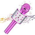 Miniatyrbild 1 av 5: Rosa Karaokemikrofon med Bluetooth Sångleksaker för Flickor Födelsedagspresenter till 9 10 11 12 År Gamla Barn Julklapp