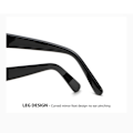 Miniatyrbillede 6 af 6: Store store rammer UV 400 beskyttelse reducerende genskin solbriller tortoiseshell frame
