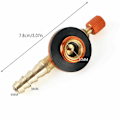 Miniatyrbilde 2 av 5: Camping Gasskomfyr Varmeovn Ventiladapter Slange Regulator Propan Påfylling Gasstank{hh]