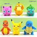 Pikkukuva 1 / 11: Pink Ruby Pieni Majava Blind Box Söpö Lelu Nukke Auto Kakku Koristeet Gachapon Nukkekone Pokémon - Bag (whole set price)