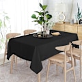 Miniatyrbilde 5 av 5: Svart Duk 152x213 cm Rektangulær Duk for 120 cm Bord