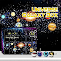 Miniatyrbillede 2 af 2: 24 Dages Jule Kosmisk Planet Blind Box Nedtælling Julegave Legetøj Blind Box