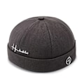Miniatyrbilde 1 av 9: Bomulls Docker Cap Hat GRÅ GREY