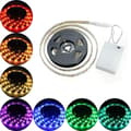 LED-slinga batteridriven 2m med fjärrkontroll timer vattentät RGB