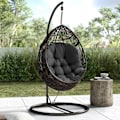 Miniatyrbilde 5 av 5: Innendørs Hengende Eggstol Sving Hammock Stol Setepute Tykk Pute (Kun Setepute Inkludert)
