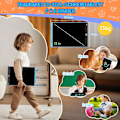 Miniatyrbilde 5 av 7: Fargerikt LCD Skrivebrett for Barn, 30cm Gjenbrukbart Tegnebrett, Reisegave{HH} Blue, Blue