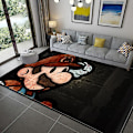 Miniatyrbilde 1 av 2: 3D Tegneserie Super Mario Trykt Stue Soverom Teppe Krypende Gulvmatte 7 7 40X60cm