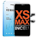 Miniatyrbilde 1 av 2: imisu skjerm for iPhone Xs Max svart{hh] black only the screen