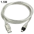Miniatyrbillede 1 af 8: USB-kabel (han til Firewire IEEE1394a han, med 4 ben, til enheder