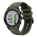 Miniatyrbillede 1 af 5: Silikonerem til Garmin Approach S62{HH} Army Green Black