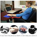 Miniatyrbillede 3 af 7: Bærbar Armlæn Ergonomisk Design Artikulær Computer, Håndled