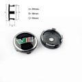 Miniatyrbilde 3 av 4: 4 stk Styling 56mm 60mm Navkapsler Emblem Hjuldekaler Beskyttelse For Octavia Fabia Vrs Yeti Tilbehør R R 60mm
