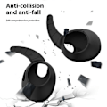 Miniatyrbillede 3 af 5: 5 Par Udskiftelige Silikone Ørepropper til Samsung Galaxy Buds3 Skridsikre Ørekroge Bløde Beskyttende{F2}