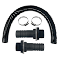 Miniatyrbilde 3 av 5: Regnvannstilkoblingssett for vanntilkobling med slangekobling 100 cm tilkoblingsslange for regntønner Regnvannstilkoblingssett -xx_ca{hh}