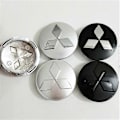 Pikkukuva 1 / 4: Sopii Mitsubishi 6cm Pyöränkeskiöihin Vanteet Wing God Rengaskeskikuppi Vanne Wing God Pyöränkeskiö 60mm Outlander Boris Punainen ja Musta Red and Black 4pcs