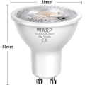 Miniatyrbild 3 av 8: LED Spotlight Lampor Varmvit 5W, 3000K, 365lm, Flimmerfri, Energisparande Lampor Motsvarande 40-50W GU10 Halogen Spotlight Lampor 10-pack{hh} Warm White