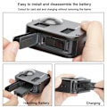 Miniatyrbillede 5 af 9: Beskyttende Case CNC Aluminium Legering Beskyttelsesbur til GoPro Max{HH}