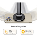 Miniatyrbild 3 av 4: UGREEN Magnetisk Telefonhållare för MagSafe, Höjdjusterbart iPhone-ställ för Skrivbord med 360° Rotation Kompatibel för iPhone 16 15 Svart