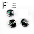 Miniatyrbilde 1 av 4: 4 stk Styling 56mm 60mm Navkapsler Emblem Hjuldekaler Beskyttelse For Octavia Fabia Vrs Yeti Tilbehør R R 60mm