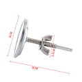 Miniatyrbilde 3 av 5: Grilltermometer i rustfritt stål for grill, BBQ, røykeovn