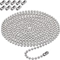 Miniatyrbilde 1 av 5: Kulekjede 3 meter lang med 4,5 mm diameter med 10 typer c Black