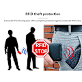 Miniatyrbillede 2 af 5: CASA Sort-RFID NFC Beskyttelse Wallet Kortholder 5 Kort (Ægte Læder)