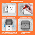 Miniatyrbillede 6 af 10: Switch Beskyttelsescover Vandtæt Boks ORANGE{HH} orange