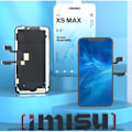 Miniatyrbilde 2 av 2: imisu skjerm for iPhone Xs Max svart{hh] black only the screen