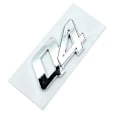 Pikkukuva 1 / 5: HK 3D ABS Q4 Kirjaimet Takakontin Tunnusmerkki Tarra Auton Muotoilutarvikkeet Maserati Ghibli SQ2 SQ4 Levante Sport -malleille
