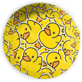 Miniatyrbild 2 av 5: EN Hinkar Mode Solhatt Hopfällbar Utomhus Fiskehatt för Kvinnor och Män Gummianka Mönster{HH} Rubber Duck Pattern One Size
